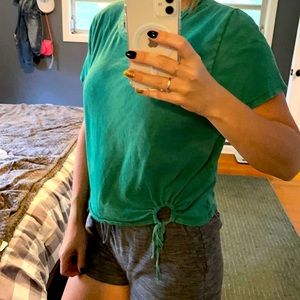 American Eagle Green shirt